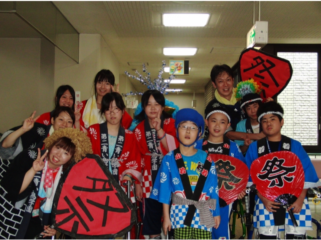 山車が通るよ～！！