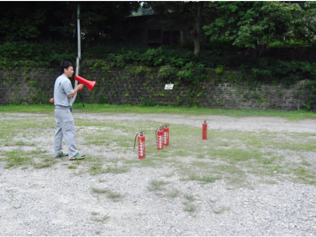 消火器の使い方は…？