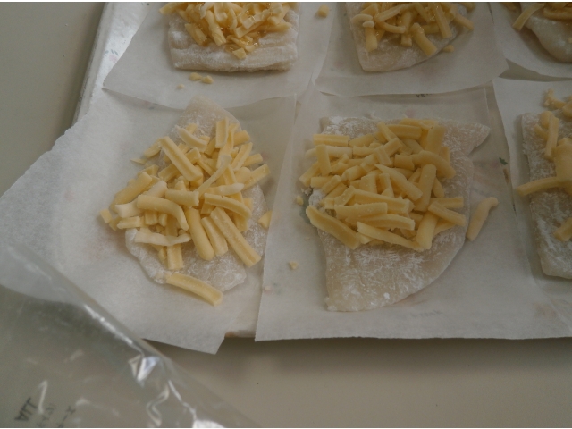 好きなトッピングを選びました☆