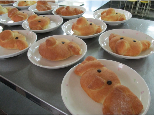 上手く焼きあがりました！！