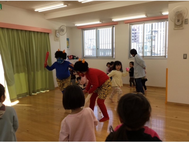 悪い子は連れて行くぞ～！！