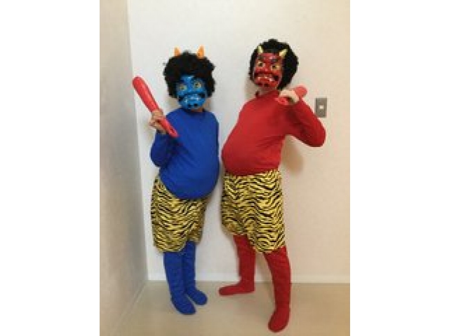 迫力のある鬼でした