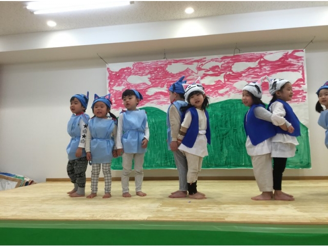 元気いっぱいに歌ったよ♪