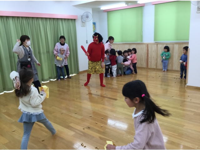 鬼がやってきたぞ
