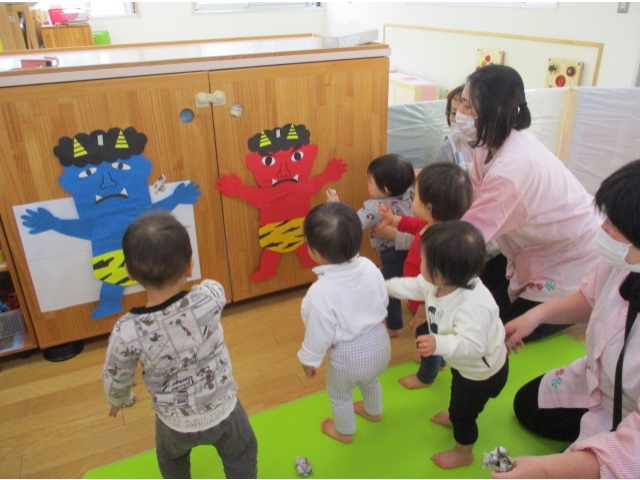 たんぽぽ組さんも挑戦♪