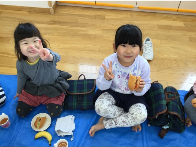 ホットドッグおいしい♪