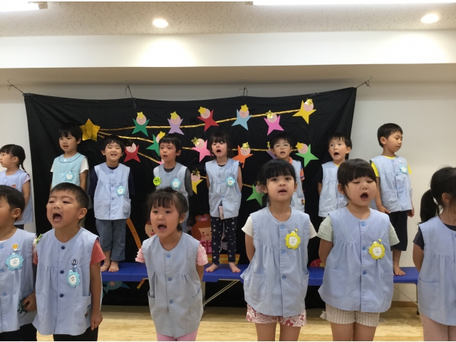 ３番まで上手に歌っていましたよ