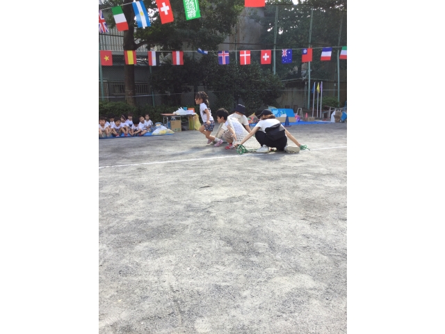 障害物競争・網