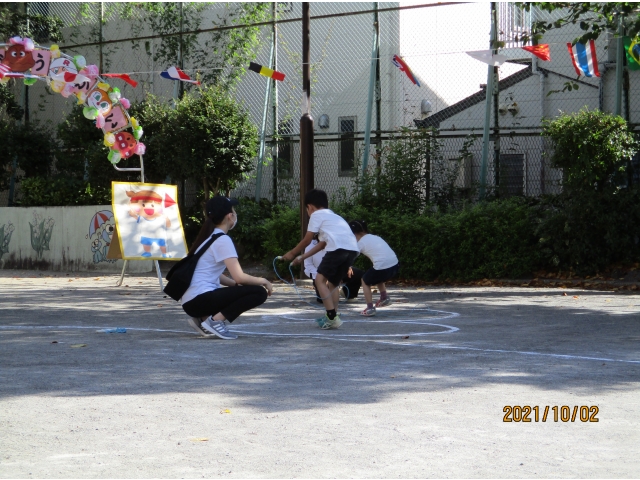 障害物競走・縄跳び