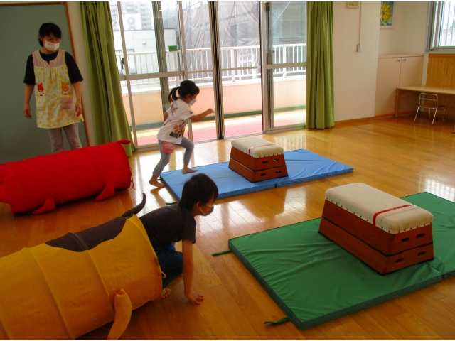 トンネルくぐり～