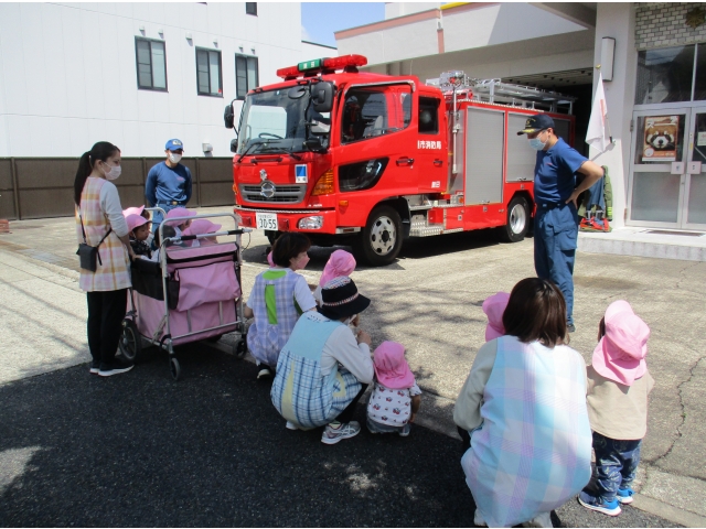みんな消防車大好きです🚒