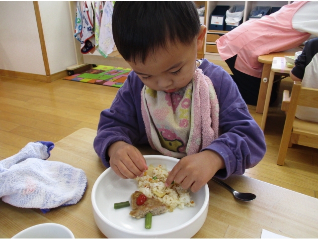 お顔できるかな？