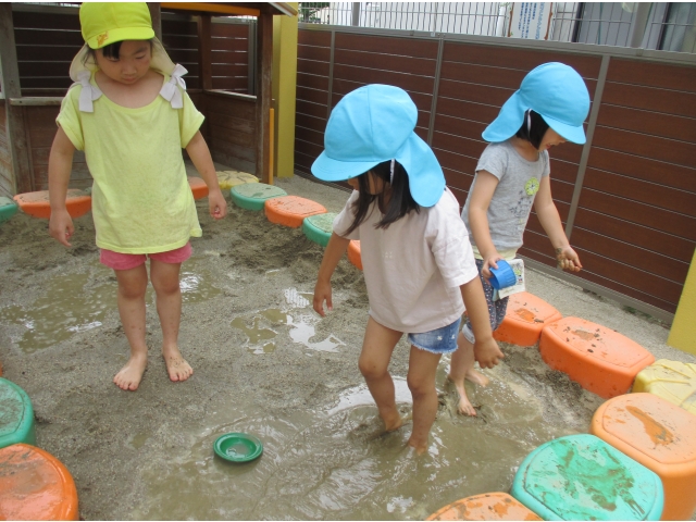 わあ。気持ちいいね。