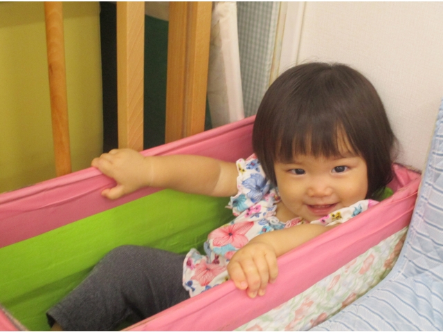 みてみて！入れたよ～♪