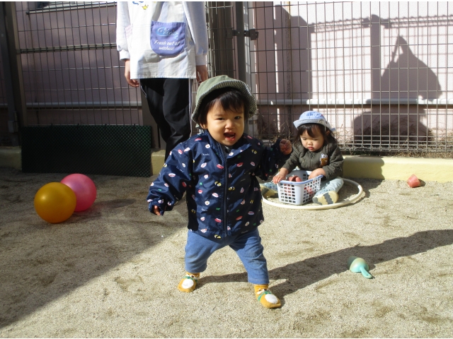 歩くのって楽しいな♪