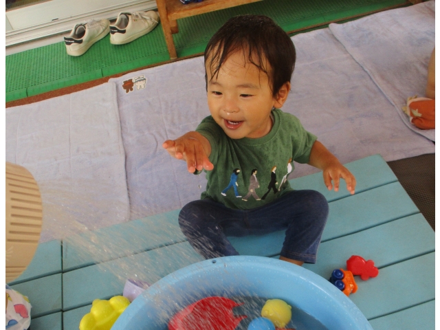 水がよくみえるよ