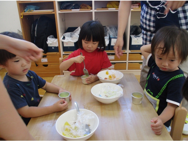2歳さんもがんばります