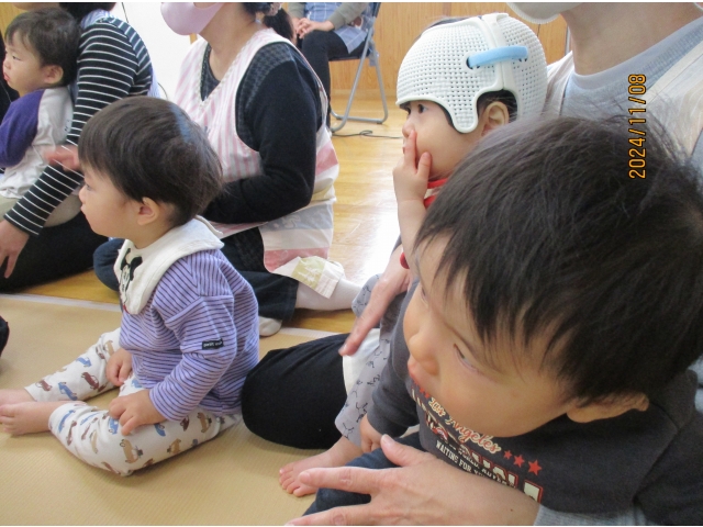 “次は何の動物が出てくるかな～”と興味津々