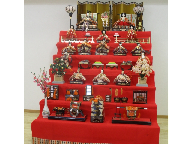 保育園の七段飾り