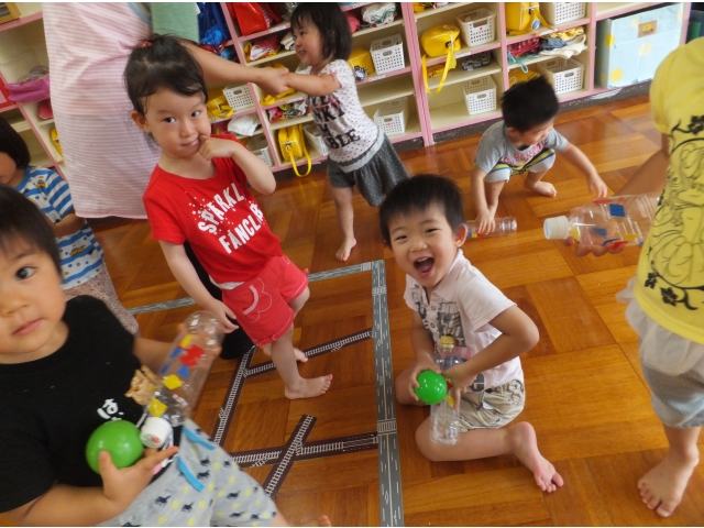 できたボーリングでさっそく遊んだよ！