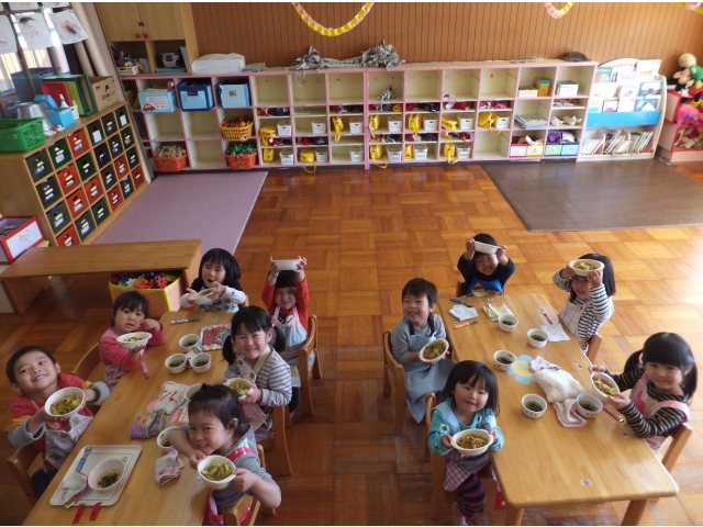 みてみてー！はやく食べたいな♪