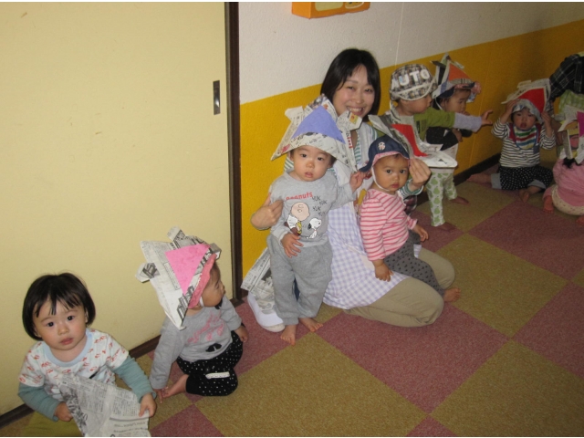 １歳児うさぎ組♪