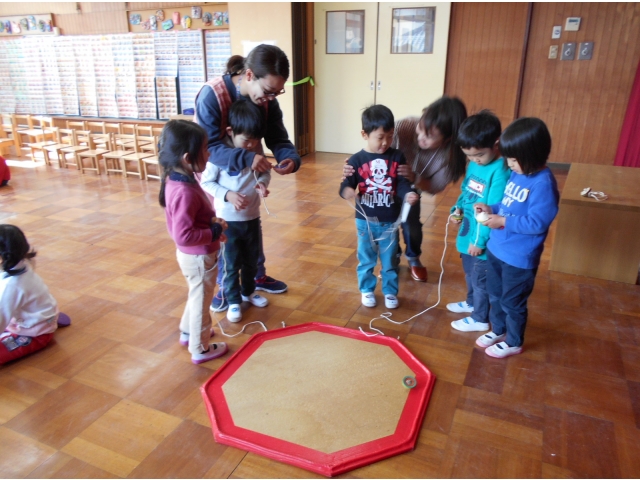 クルクル…巻くのって大変だなぁ