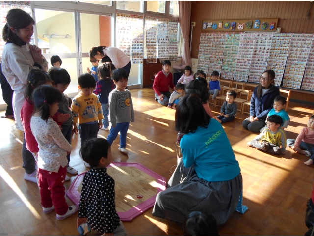 １歳児も見守ってます（*^_^*）