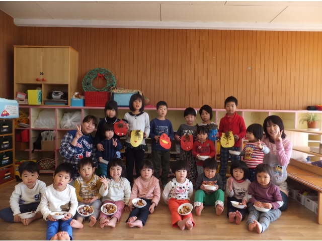 安心して“ポーズ”
チューリップ組