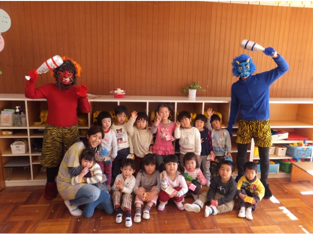 自分の中の鬼を追い出したたんぽぽ組!