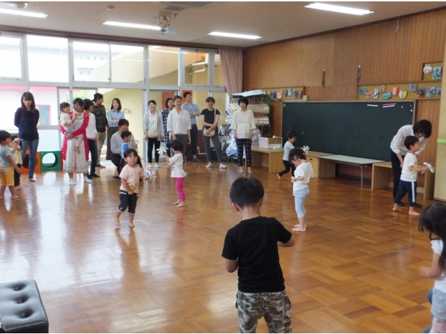 好きな所を“クルクル…”