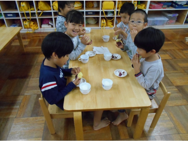 「おいし～い」