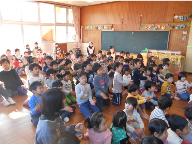 ぞう組さんが
教えています。