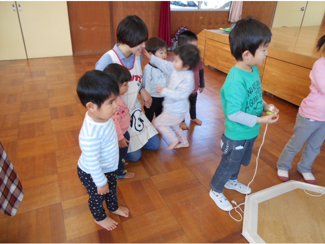 うさぎ組。まわってる？