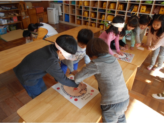 「ここでいいかな～？」