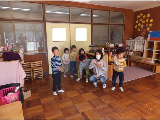 “もうすぐオニがくるよ！”