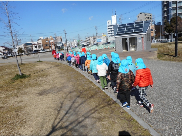 長い列になってます。