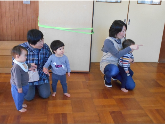 ひよこさんも真剣。