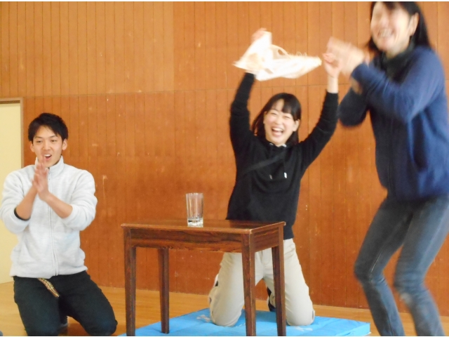 クロス引き、成功！