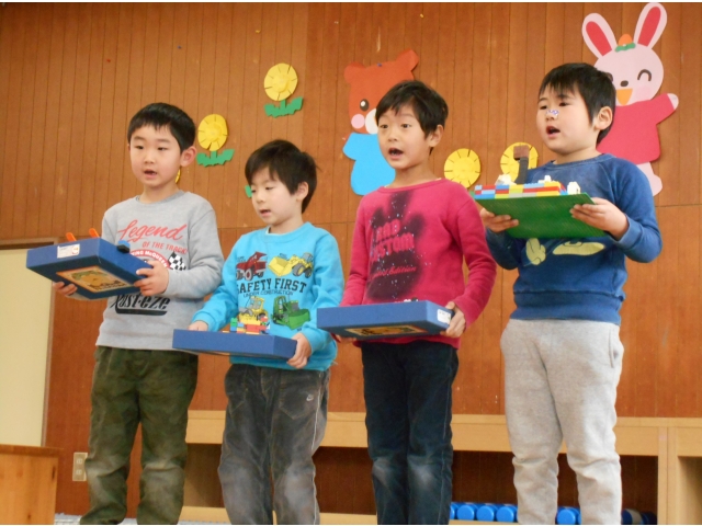 レゴで作ったよ。