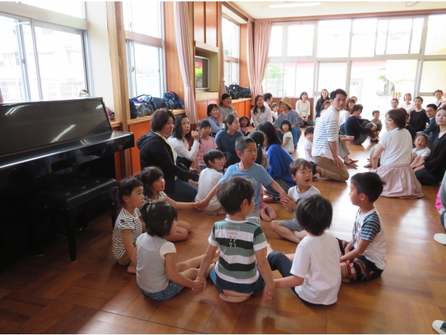 子どもたちだけの
グループができました