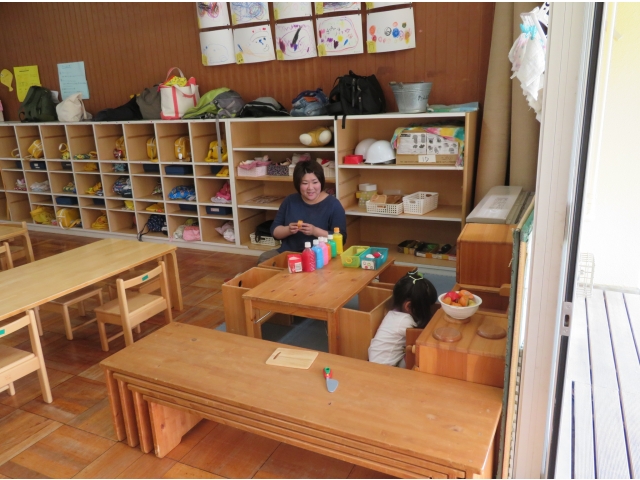 お部屋では…
“今日はたくさん使えるなぁ♡”