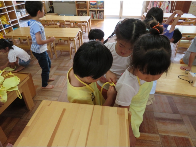 子ども同士で結ぶ