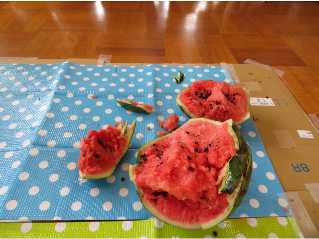 おいしそうにわれました♡