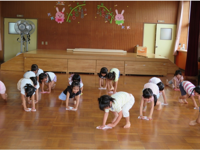 きれいに!きれいに！