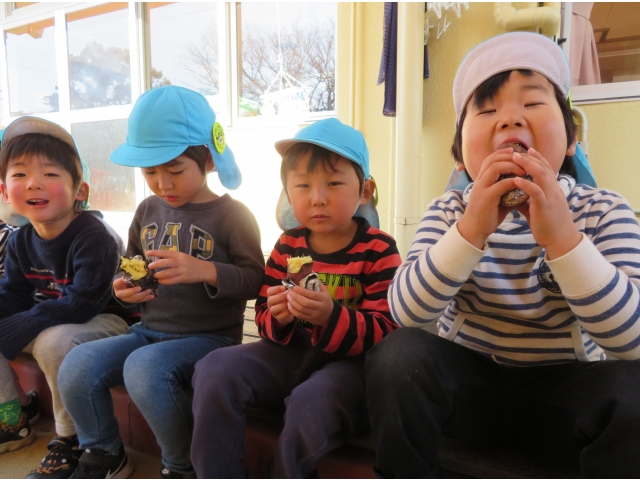 “おいしいよ~♡”