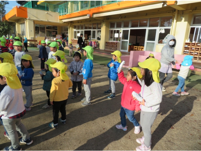 順番に芋を入れてきます♪