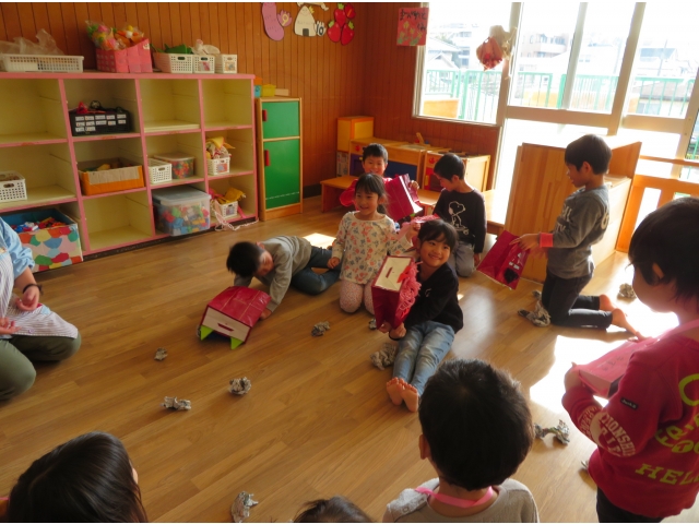 ぞう組のおともだちと
わかり笑顔に♡