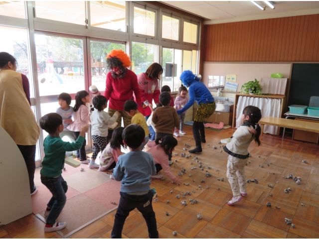 力を合わせて
がんばります!