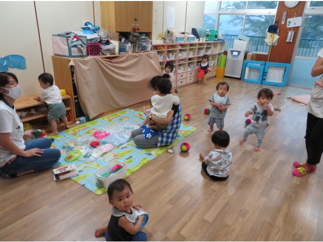 ひよこ組。
全然平気！